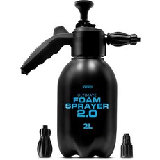 VViViD Ultimate 폼 스프레이 2.0 프리미엄 프로페셔널 2L(64온스) 스프레이 병 자동차 디테일링 세척 가정용 및 원예용 완벽한 압력 구동 분무기 및 펌, VViViD Ultimate 폼 스프레이 2.0, 프리