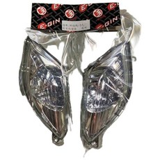 EG部品 新勁戰三代透明前方向燈組 機車燈殼-1MS, 透明, 1個