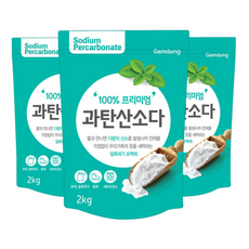감동 과탄산소다 리필 얼룩제거 산소계 표백제 세탁 세제, 2kg, 3개
