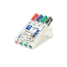 스테들러 351WP4 마카세트 2.0mm 화이트보드용 RWCCFCAE, 색상
