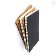 뜬구름디자인 스프링 스케치노트 메모수첩, 브라운+화이트