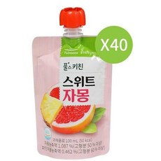 풀스키친 스위트 자몽주스, 160개, 100ml