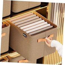 수납스토리지 접이식정리함 옷장정리함 접이식 간편정리함, (그레이 대형)