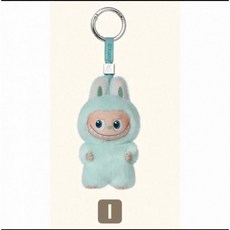 Labubu 4세대 미니 버전 labubu 버블 마트 에나멜 얼굴 봉제 인형 펜던트 블라인드 박스 프로세스, 내마음속 비밀번호 I