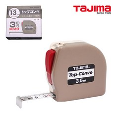 타지마 TOP-35S 자동 단면 줄자 3.5Mx13mm, 3.5Mx13mm (TOP-35S)