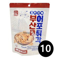 한진식품 부산 어포 튀각 오리지널, 10개, 28g