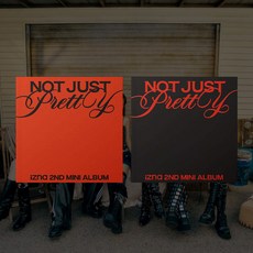 [홀로그램 슬리브 증정](스타포카마켓) 이즈나 미니2집 Not Just Pretty 낫 저스트 프리티 포토북 앨범, 블랙