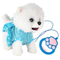 캐스비 플레이 산책하는 강아지 크림 세트 2608, 23cm, 백색 외 (혼합색상), 1개