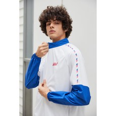 WELLIST 運行高爾夫球繩 - UP工人的公共風衣夾克（4006 Blue＆White）