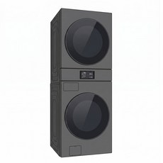 원바디 WH90F2522AAHS 세탁기 건조기 세트 본사직배, 다크스틸