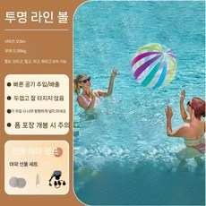 대형 축구공 농구공 야유회 행사 1M 대회 1m 운동회 탱탱볼 초대형, 1개, 5. 0.6m 라인볼 전기 펌프