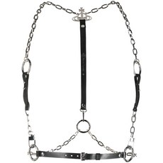 비비안웨스트우드 구체 장식 레더 벨트