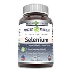 AMAZING NUTRITION 硒錠 200mcg, 1個, 240 件
