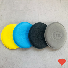 세차타월 왁스 스폰지 왁싱 패드 도포용 세차, 왁스스펀지1p-블랙, 1개