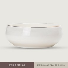 티포트 주전자 다도 고급스러운 차포트 티팟 홈카페, 200ml 미만, 1L, 차 세척용 그릇 A