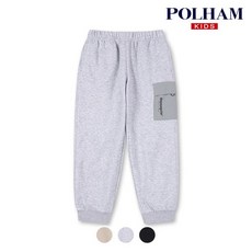 {매장정품} 폴햄키즈 영스터 공용 플리스 우븐 포켓 카고 조거 팬츠_PKD4PT1711 1106521