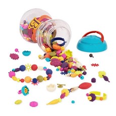 3살여아 독특비즈 악세사리만들기 300p 3살교구 두돌아기선물 EQ, 1개