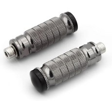 A&prilia RS250 RS125 RS4 125 RSV4용 모터사이클 풋 페그 팩토리 RR 유니버설 풋레스트 리어셋 알루미늄 페달, Black