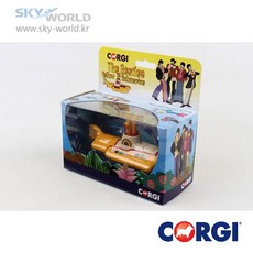 The Beatles London Bus Yellow Submarine 비틀즈 런던버스 다이캐스트 클래식 버스 모형 옐로우 잠수함 서브마린 50주년 1/64 CG0540 Corgi, 1개