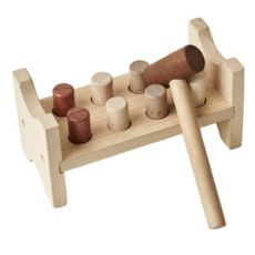 토도리브로 아인바움 원목교구 망치놀이, 4개