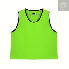 스타 유소년용 팀조끼 SW4003J-59V 형광그린