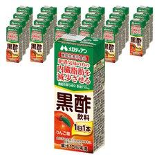 melodian 黑醋飲料 蘋果口味, 24入, 200ml