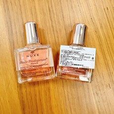 NUXE 黎可詩 全效晶亮精華油 全效花香精華油 10ML 臉部 身體 頭髮 全方位保養油, 1個, 全效花香精華油10ml-粉