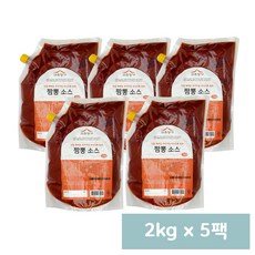 짬뽕소스 고추명가, 5개, 2kg