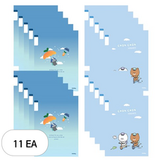 아이비스 남아용 초등3-6 무제 노트 12217 20p 세트, 11세트