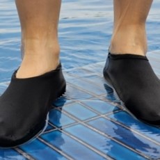 블랙 핀삭스 L 수영장양말 아쿠아신발 물놀이신발