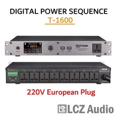 오디오 채널 사운드 컨트롤러 전원 공급 장치, 220V European Plug, 1개
