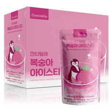 동서웰빙 칸타빌레 복숭아 아이스티, 230ml, 10개