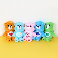 케어베어 언락더매직 곰인형 14CM 4종 곰인형 대형곰인형 여자친구선물, 텐더하트, 굿럭, 베드타임