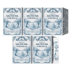 솔티드다이아 미네랄 용융소금, 90g, 5박스