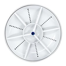 소형 충전식 식기세척기 휴대용 전기 청소 장치 ABS 텍스처, 파랑색