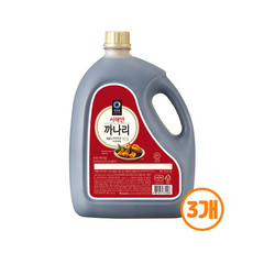 청정원 까나리액젓골드 입 대상 자연숙성액젓, 3개, 5kg