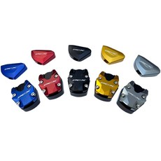 PCX 사이드 스탠드 연장 클립 사이드킥 세트 PCX125 발판 21-26 호환, 골드, 1세트