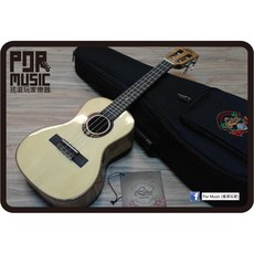 【搖滾玩家樂器】全新 LEHO LHC-SMF 23吋 雲杉面單板 烏克麗麗 側背板 玫紋楓木 古典琴頭 原廠琴袋, 1個