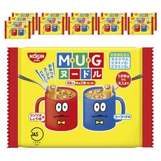 NISSIN 日清 袋裝馬克杯麵 雞汁醬油風味&海鮮風味 各2入, 12袋