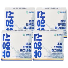 산양유 초유 단백질 마그네슘 스틱 5g 60포 분말, 300g, 4개