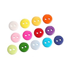 9mm 캔디원형단추(10개) [B3535], 파랑, 1개