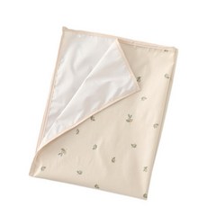 아기 방수 침대 패드 세탁 가능한 매트리스 재사용 언더패드 소변 습윤 유아 여성 어린이 성인 (올리브) 166418