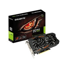 GIGABYTE 비디오 카드 GEFORCE GTX 1050 탑재 GV-N1050WF2OC-2GD