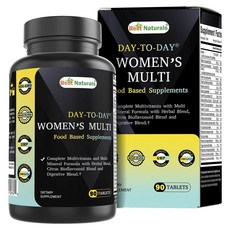 Best Naturals Day-to-Day 女性綜合維他命錠, 1個, 90錠