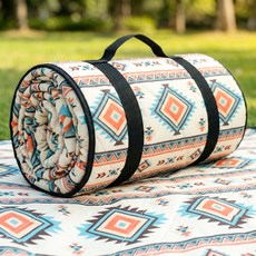 ROYAI ONE 휴대용 방수 방습 캠핑매트 대형 두터운 피크닉매트, 아이보리