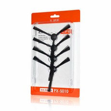 A30 프로 /A12 /V5s 플러스 /V2 /V9 /V3s 로봇 청소기용 ILIFE 교체용 사이드 브러시 4팩 포함 PX-S010