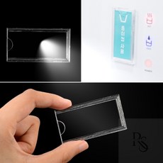 썸데이몰 투명 월프레임 소형 회의실게시판, 105x40