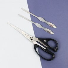 삼덕 게가위세트 대게 가위 포크세트 게속살포크 핀셋 업소용가위 주방가위, 삼덕게가위세트