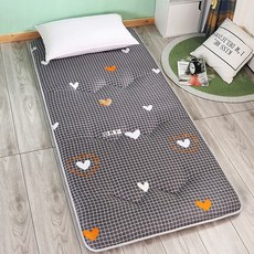 바닥 요 까는이불 손님 두꺼운 1인용 매트리스 펜션, 80cmx190cm, 두꺼운 하트 페이스