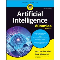 (영문도서) Artificial Intelligence for Dummies Paperback, English, 9781394270712